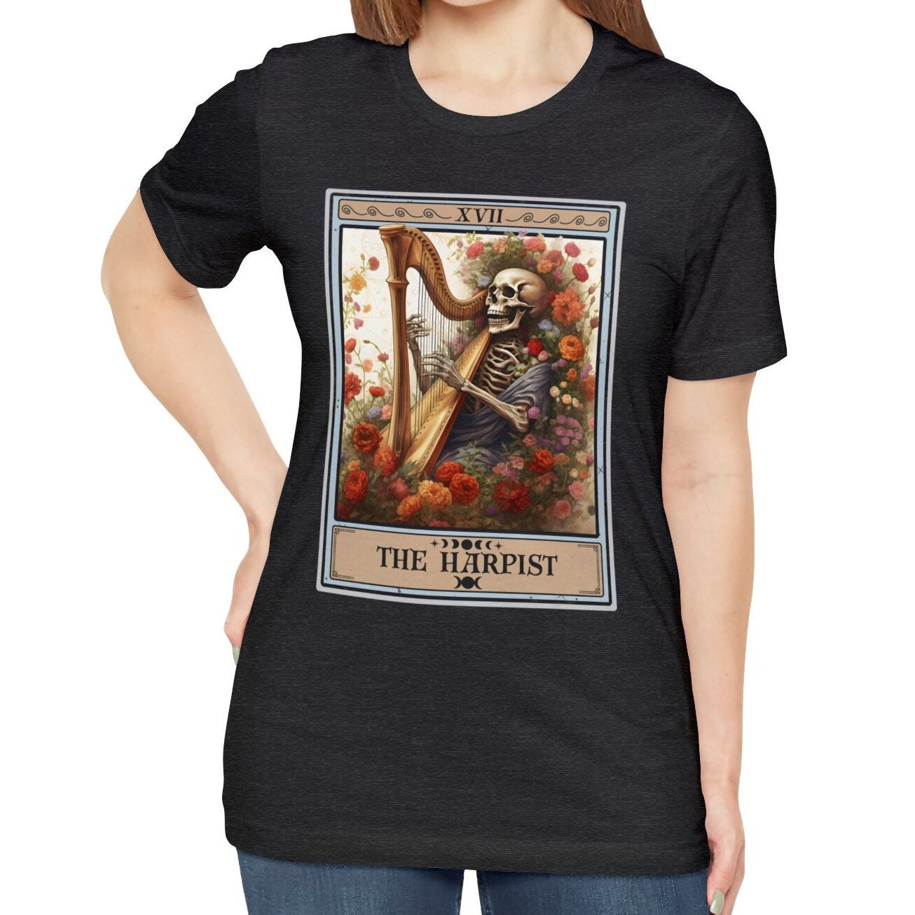 The Harpist Tarot Card Shirt