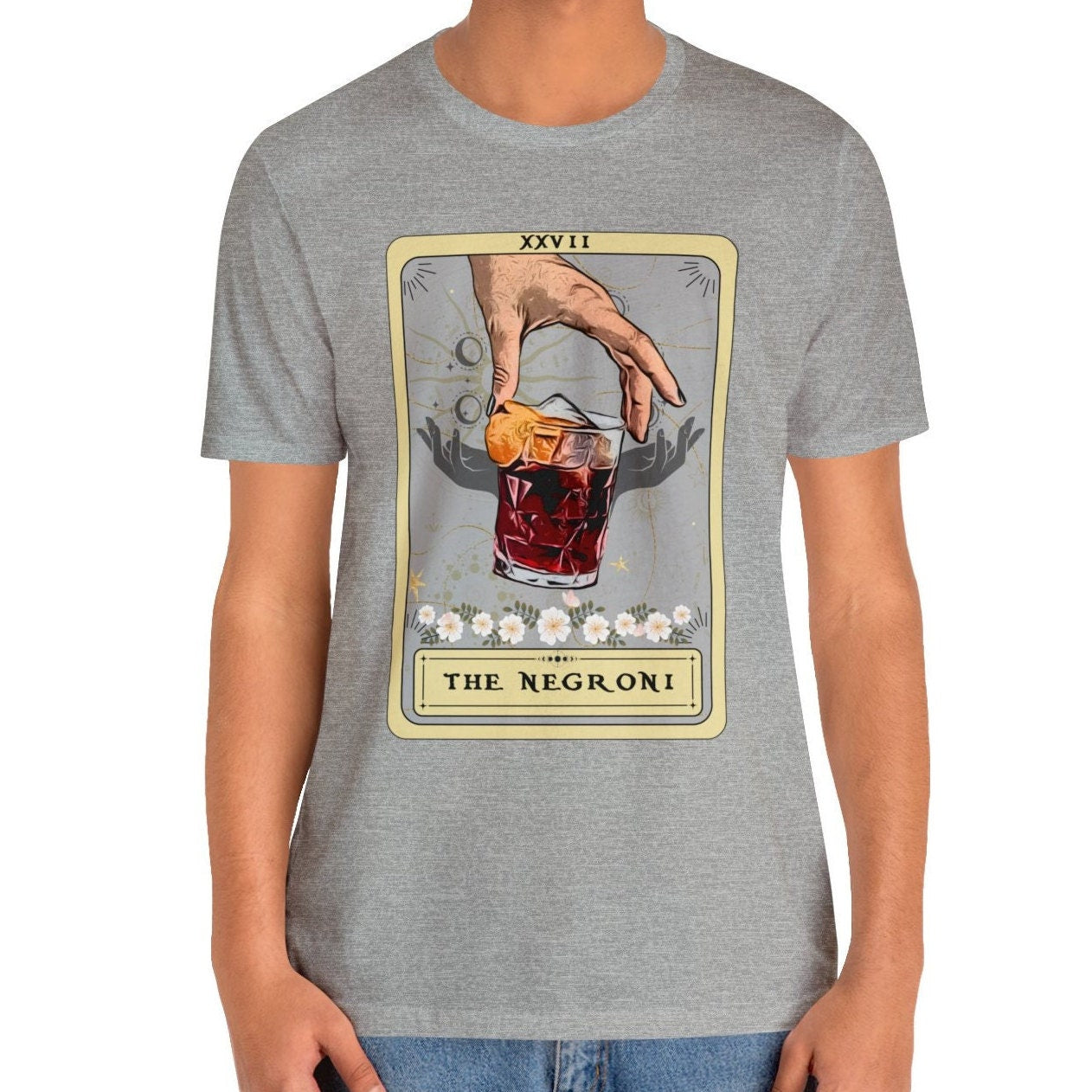 The Negroni Tarot Card Shirt, Cocktail