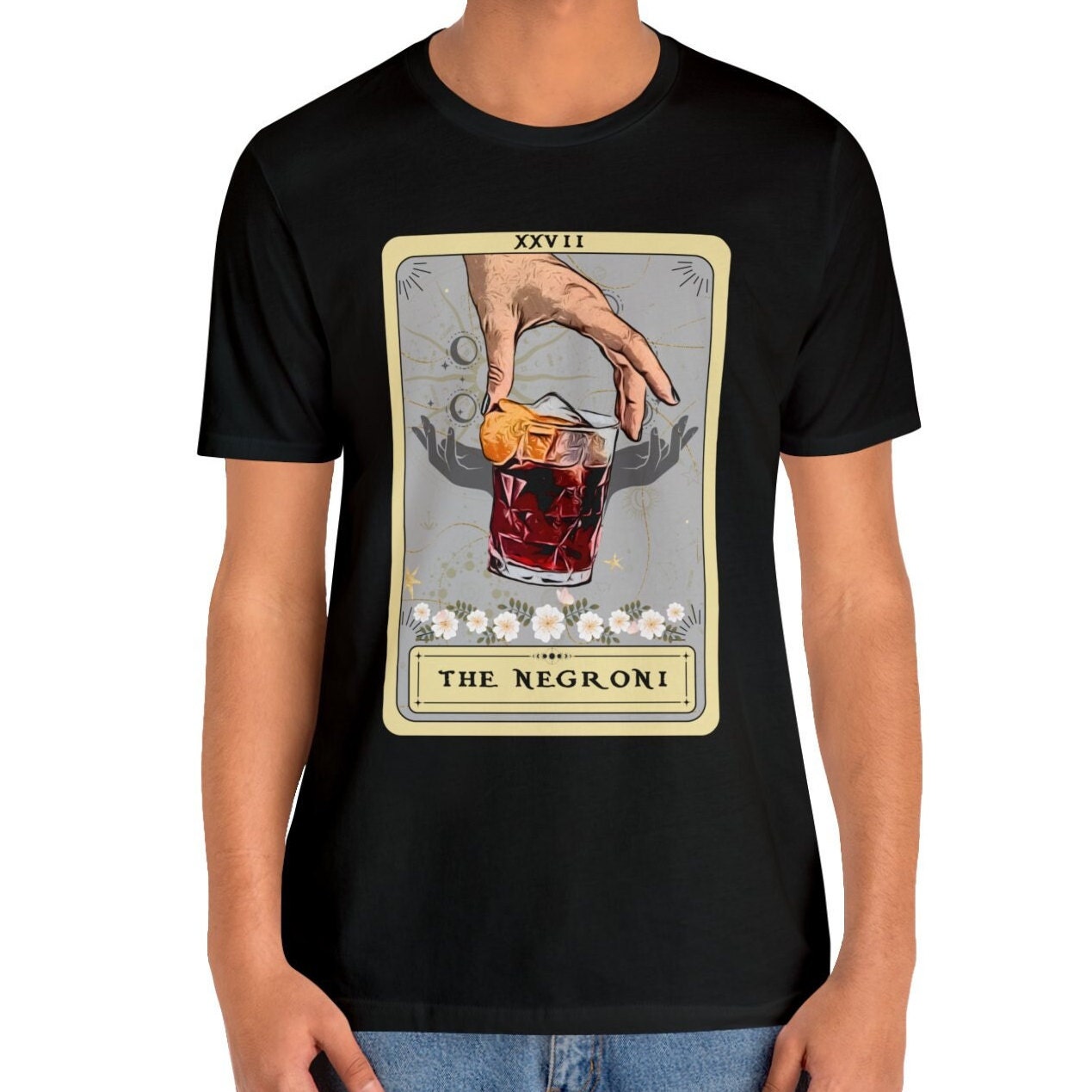 The Negroni Tarot Card Shirt, Cocktail