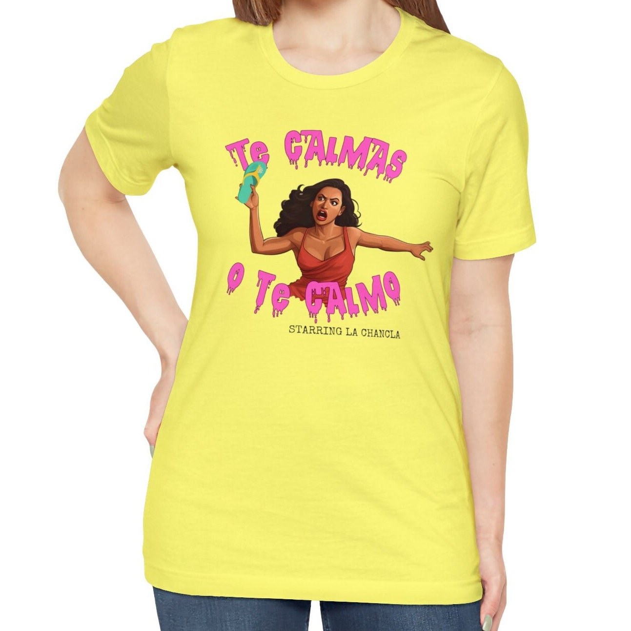 Te calmas o te calmo Chancla Shirt