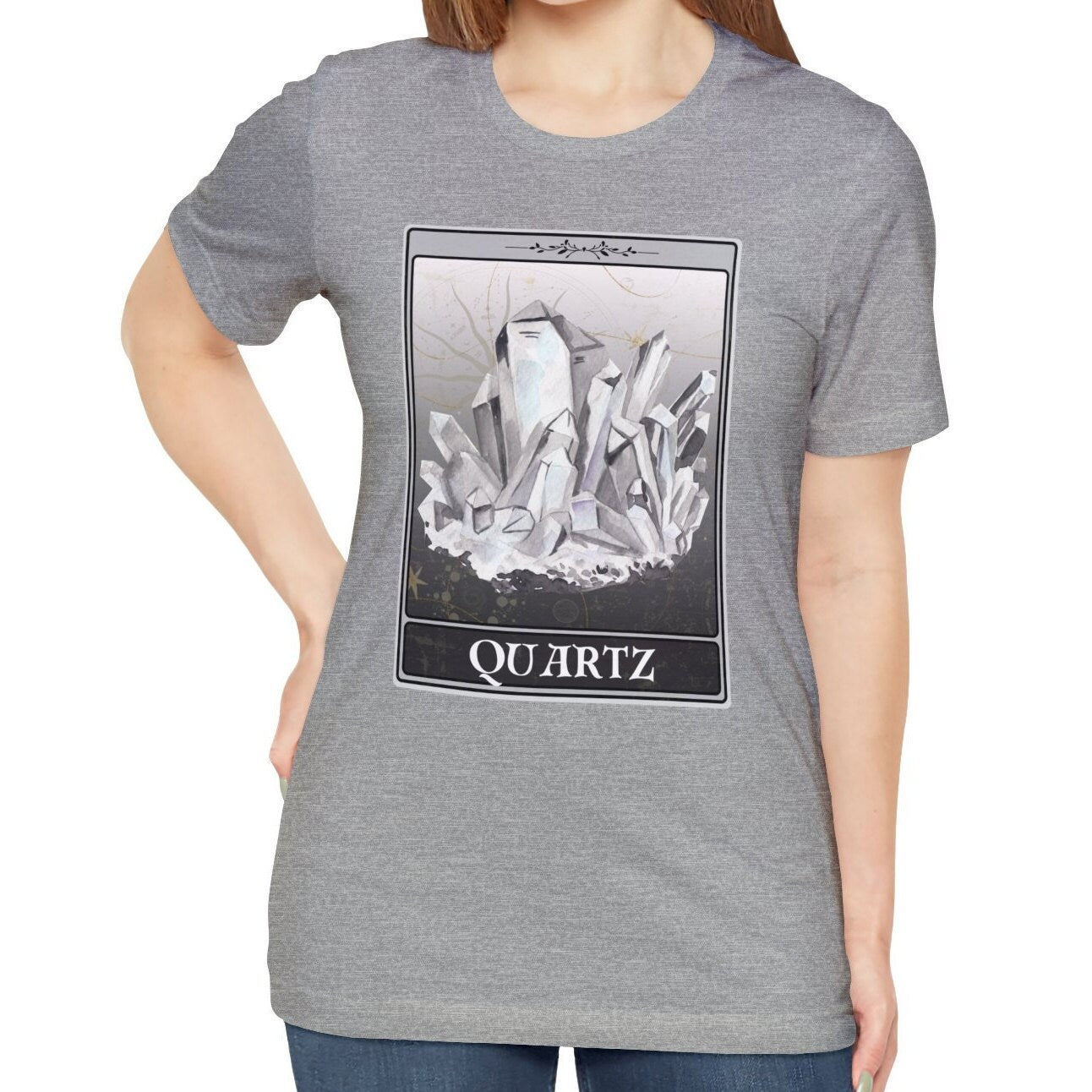 Quartz Card T-shirt, Crystals