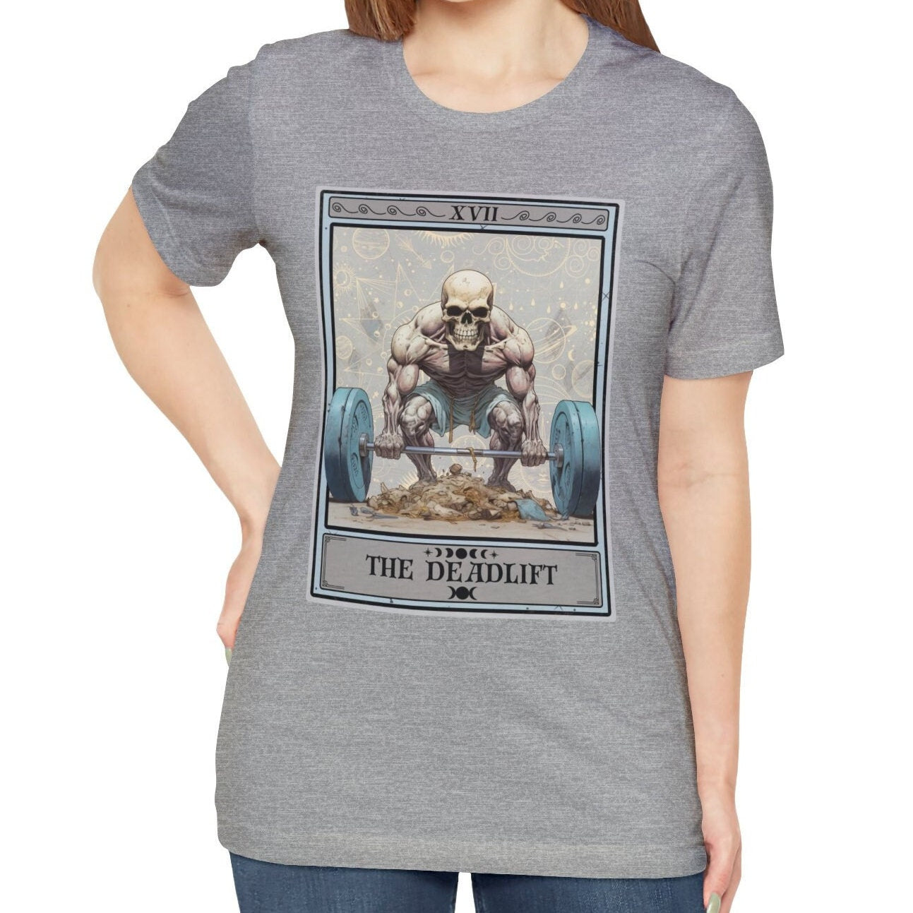 The Deadlift Tarot Card Shirt, Weightlifting