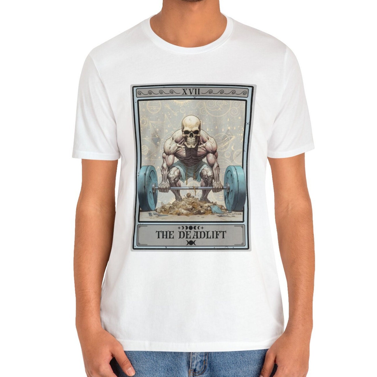 The Deadlift Tarot Card Shirt, Weightlifting