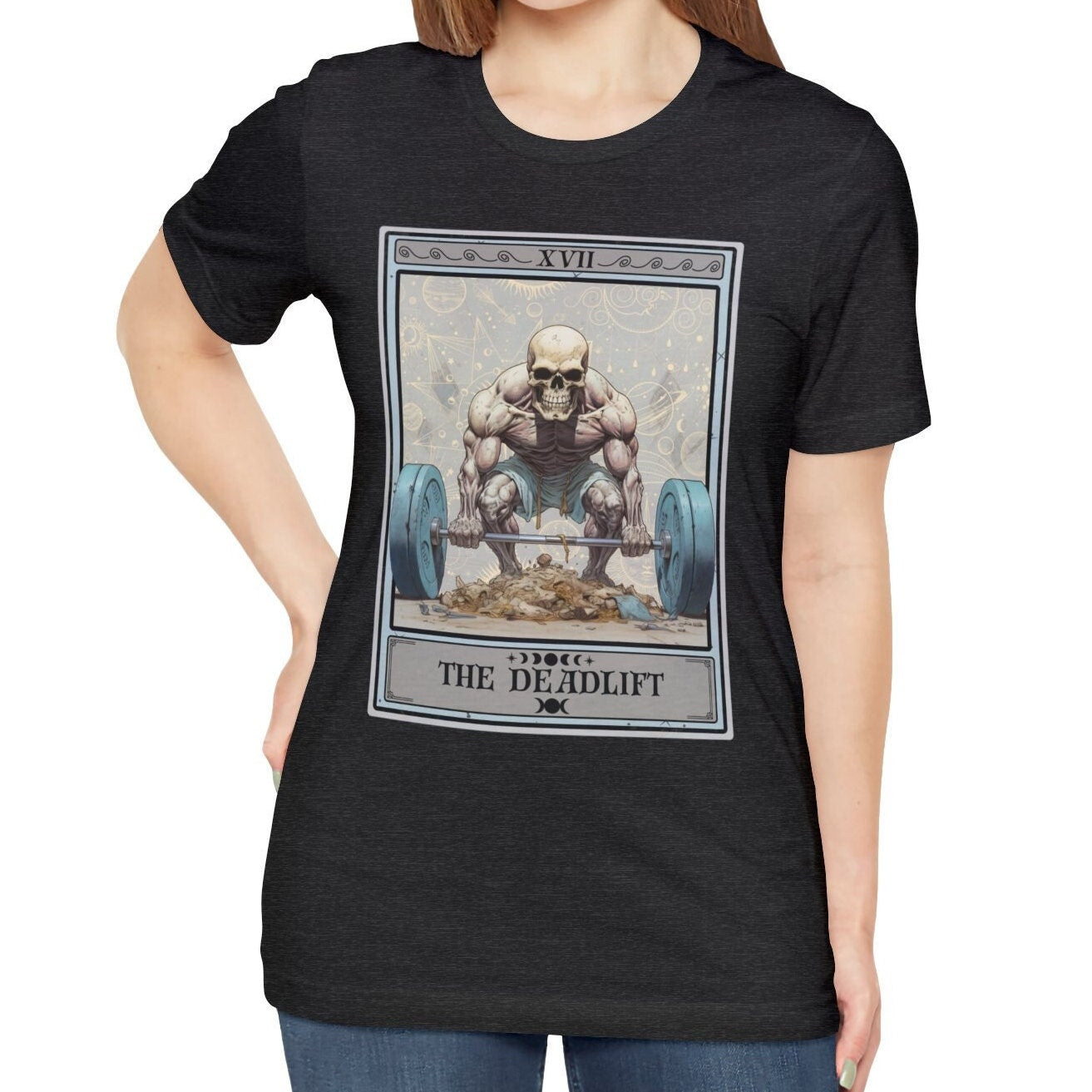 The Deadlift Tarot Card Shirt, Weightlifting