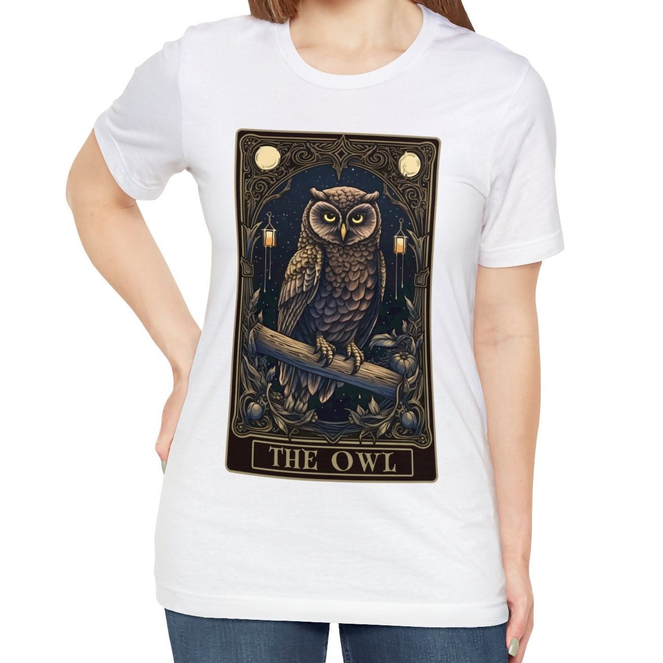 The Owl Tarot Card Shirt