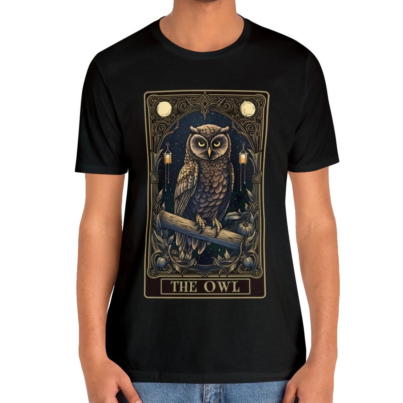 The Owl Tarot Card Shirt