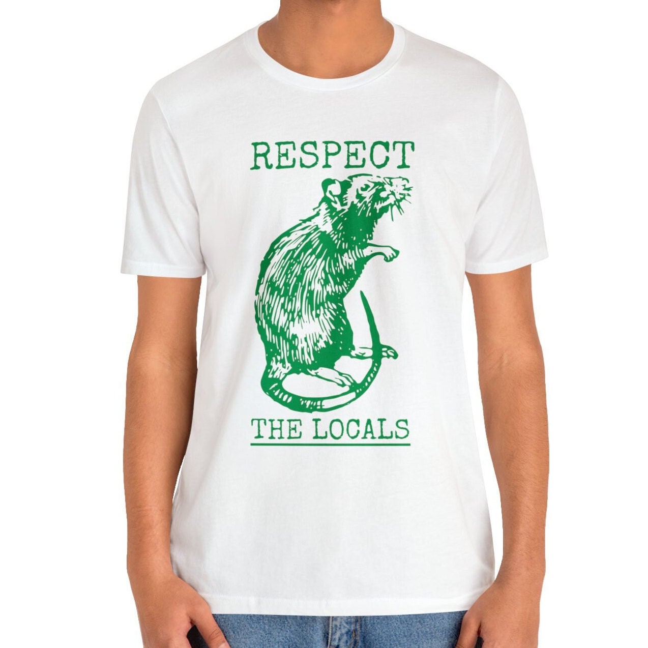 Respect The Locals Rat Shirt