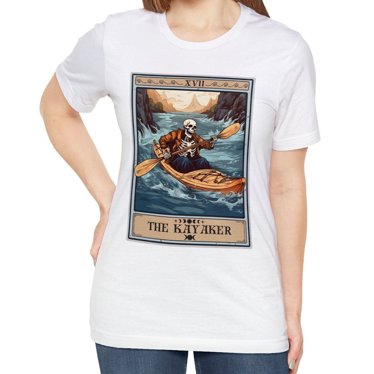 The Kayaker Tarot Card Shirt, Kayak