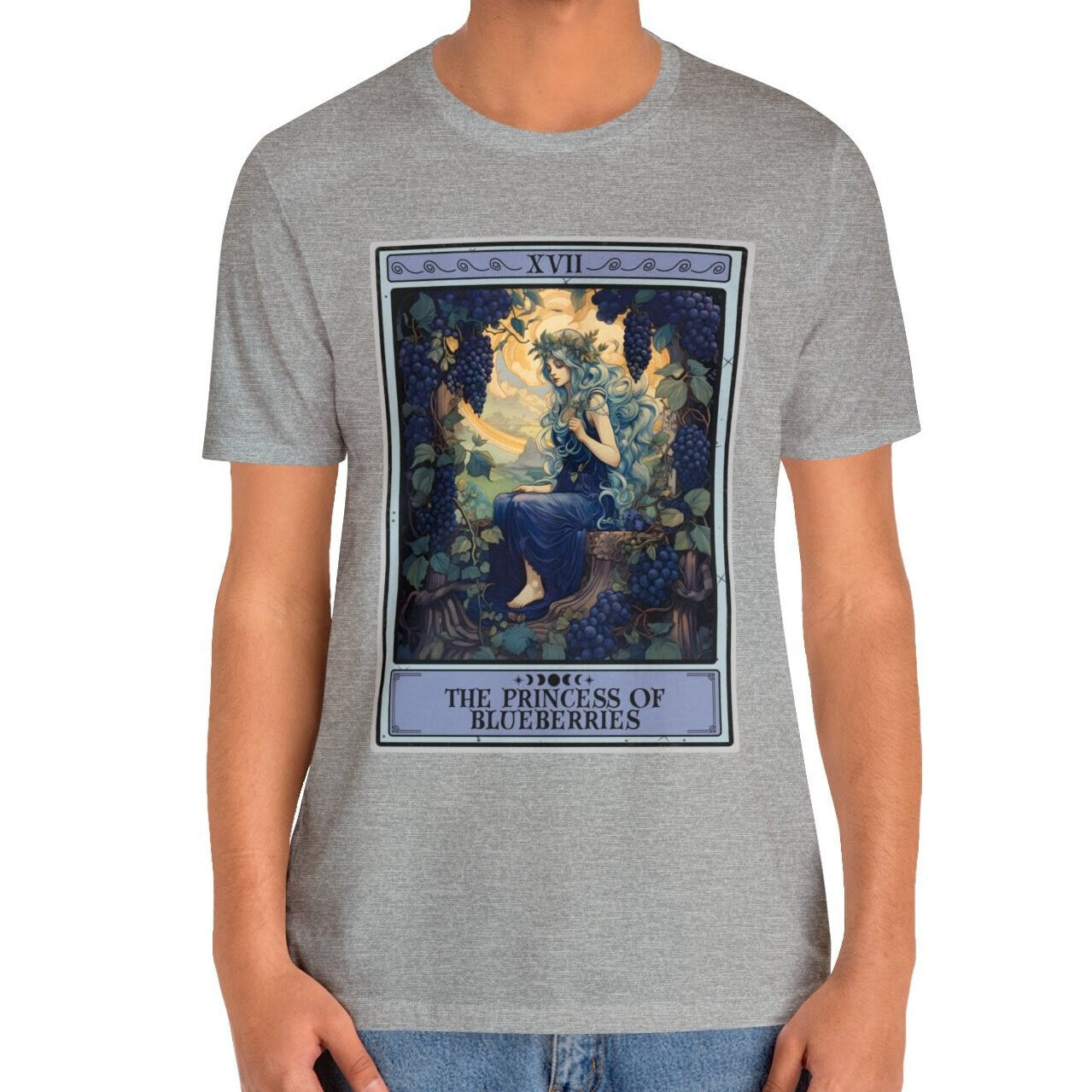 The Princess Of Blueberries Tarot Card Shirt