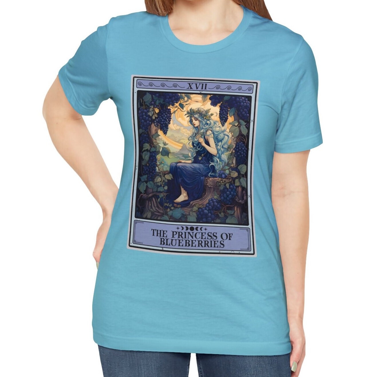 The Princess Of Blueberries Tarot Card Shirt