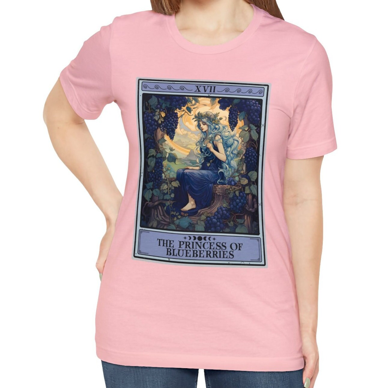 The Princess Of Blueberries Tarot Card Shirt