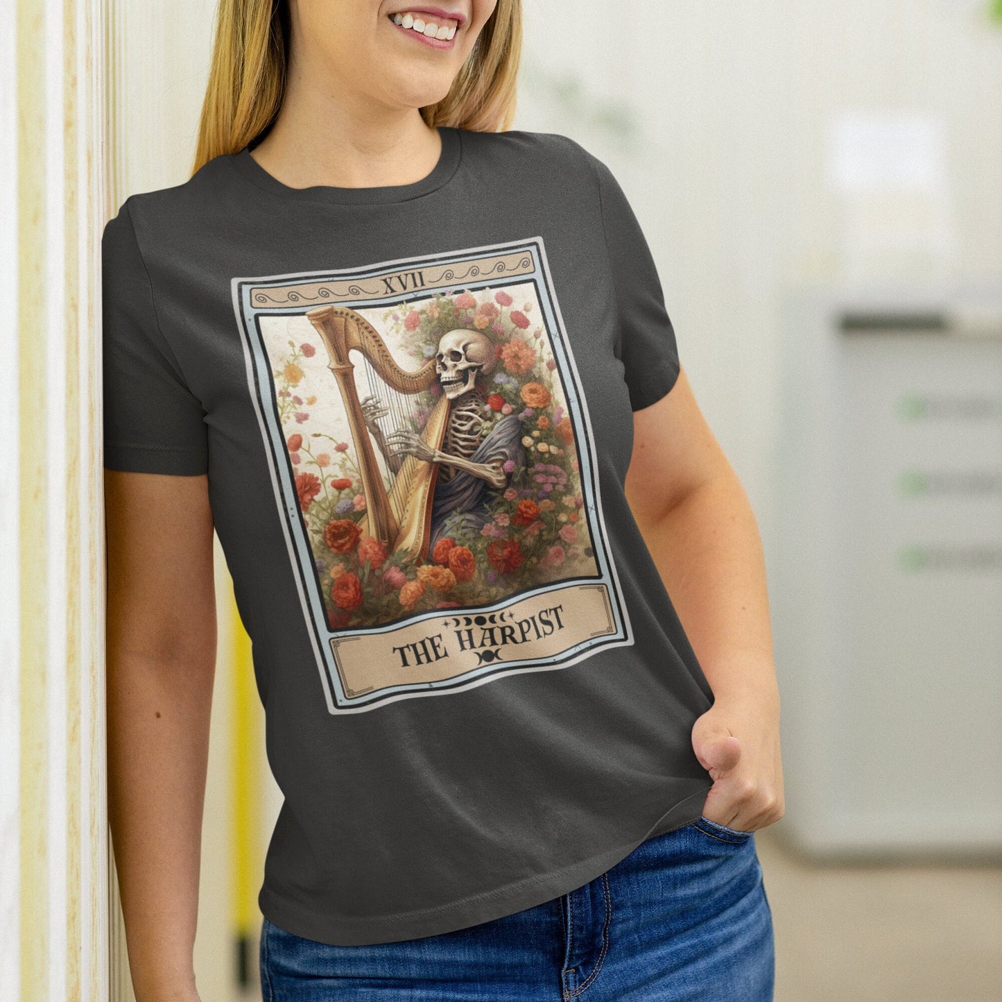 The Harpist Tarot Card Shirt