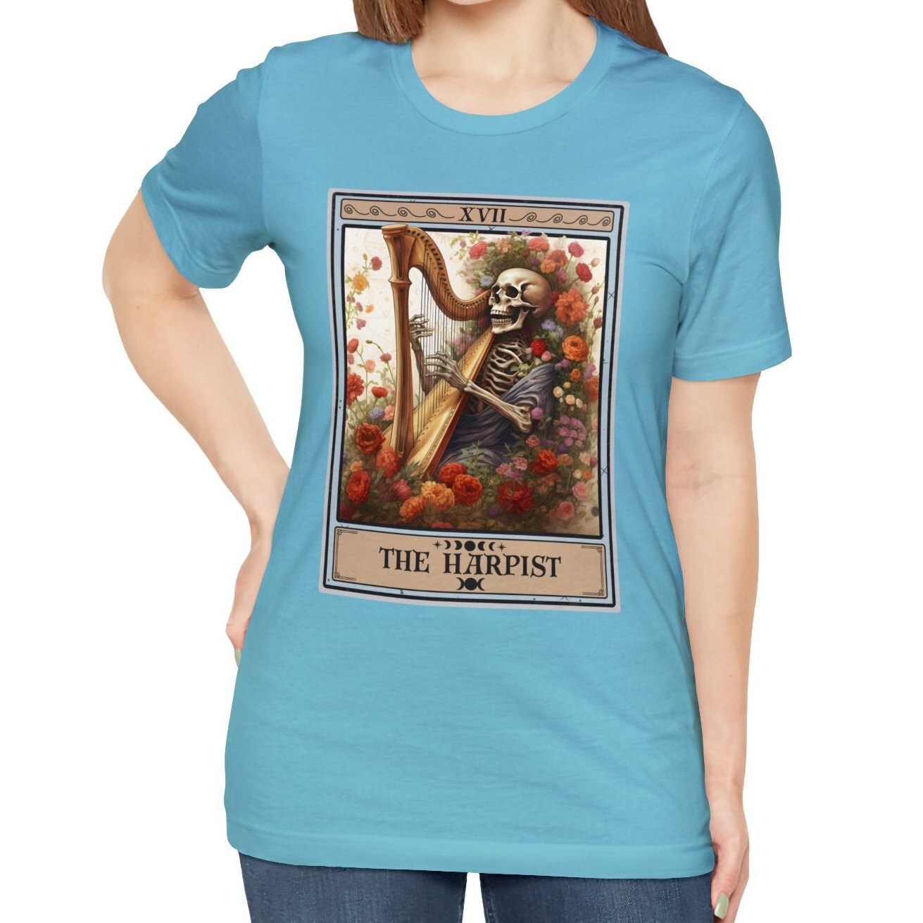 The Harpist Tarot Card Shirt