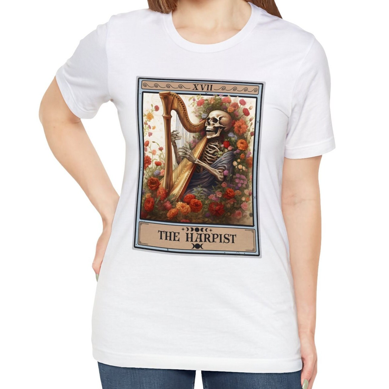 The Harpist Tarot Card Shirt