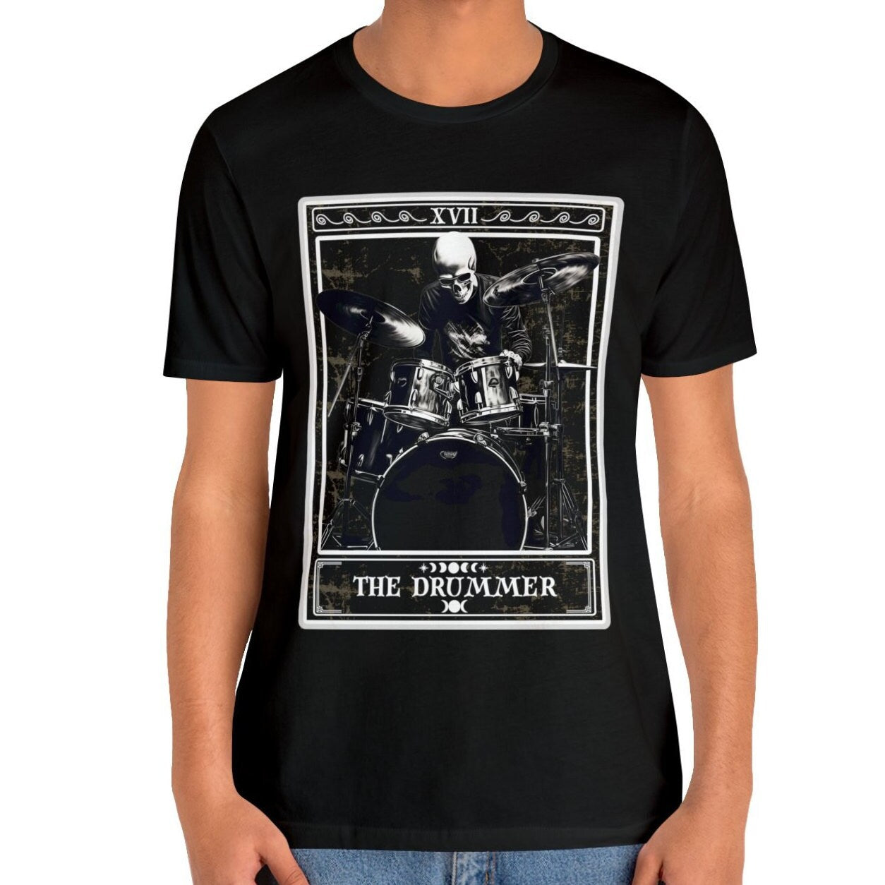 The Drummer Tarot Card T-Shirt