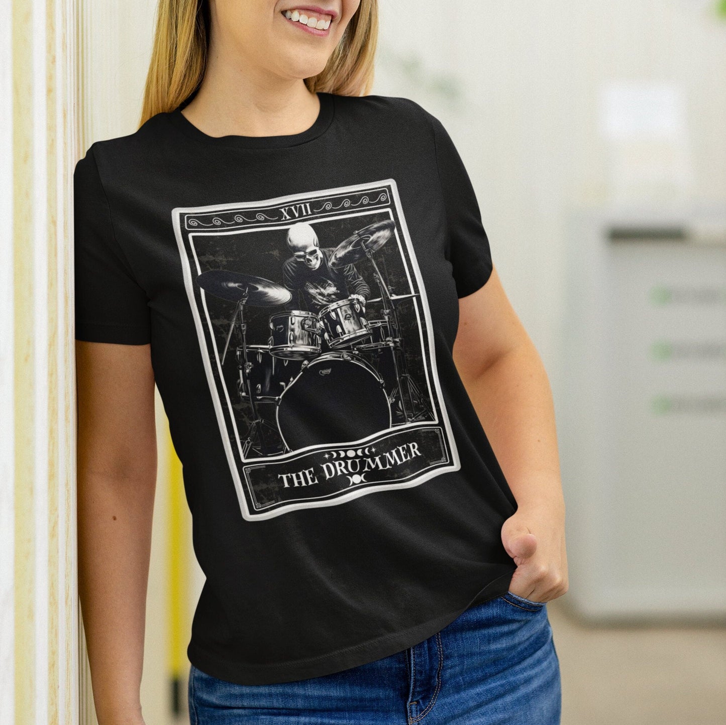 The Drummer Tarot Card T-Shirt