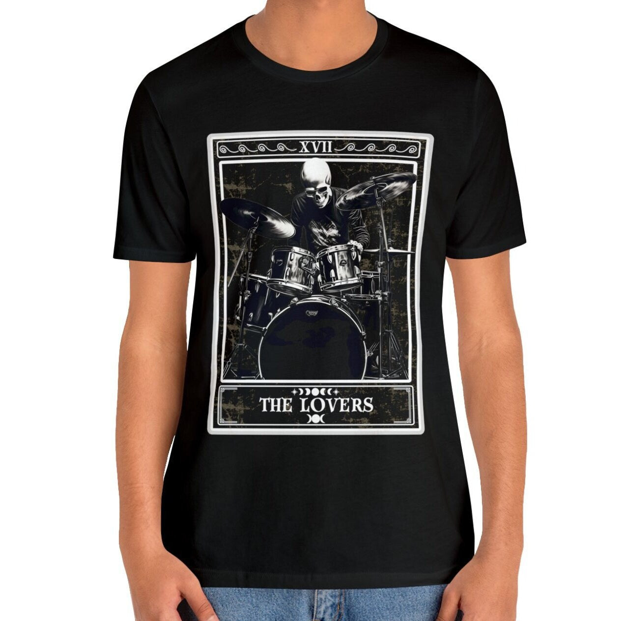 Drummer Shirt, The Lovers Tarot Card