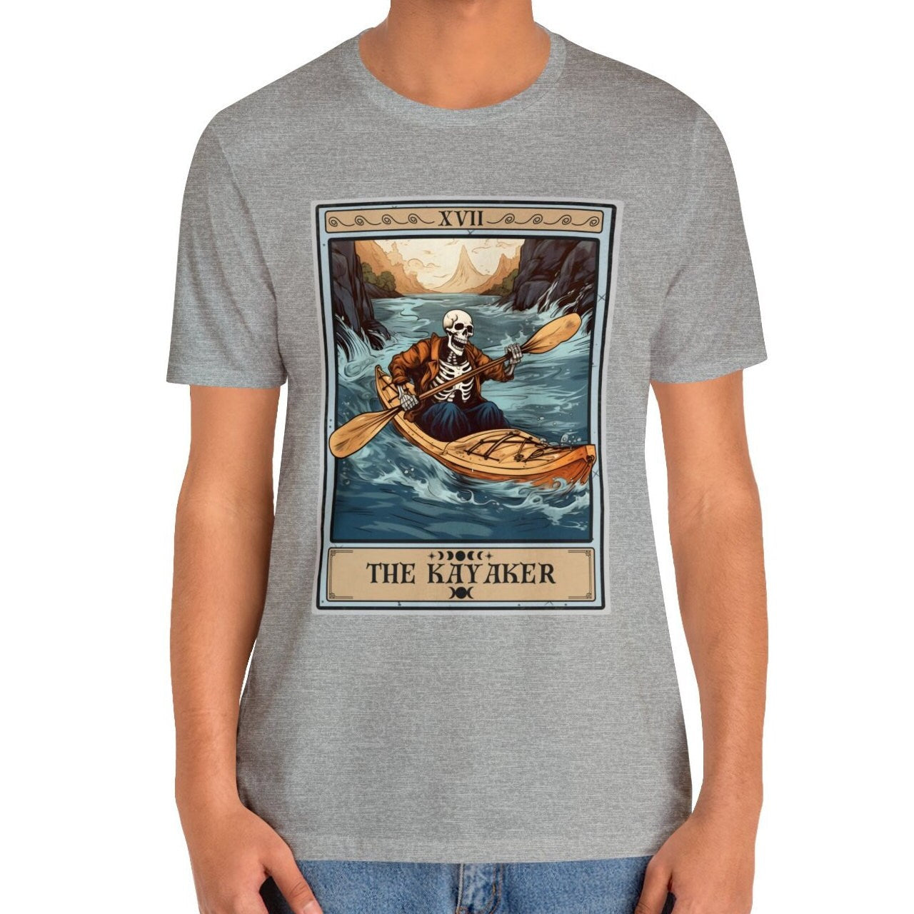The Kayaker Tarot Card Shirt, Kayak
