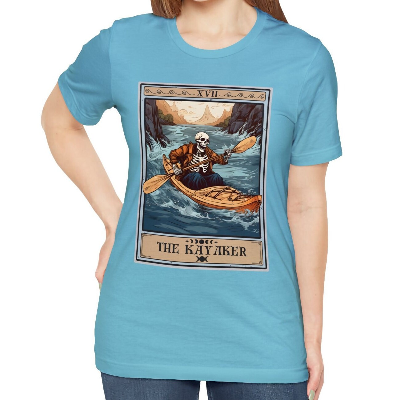 The Kayaker Tarot Card Shirt, Kayak