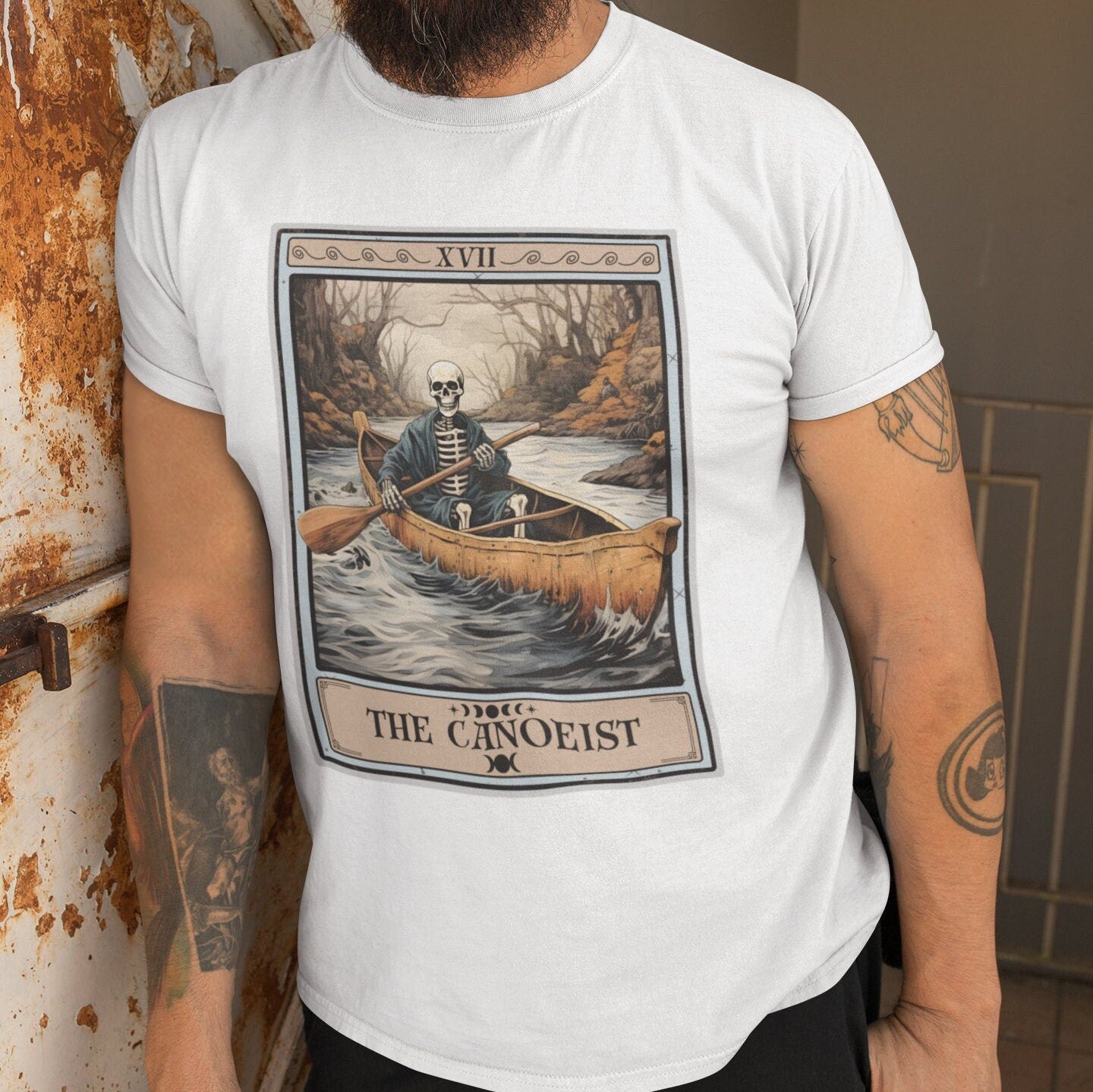 The Canoeist Tarot Card Shirt