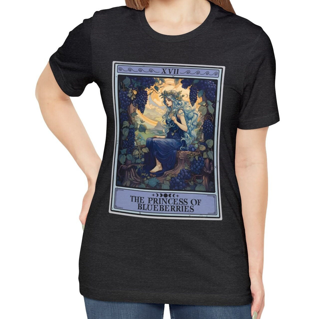 The Princess Of Blueberries Tarot Card Shirt