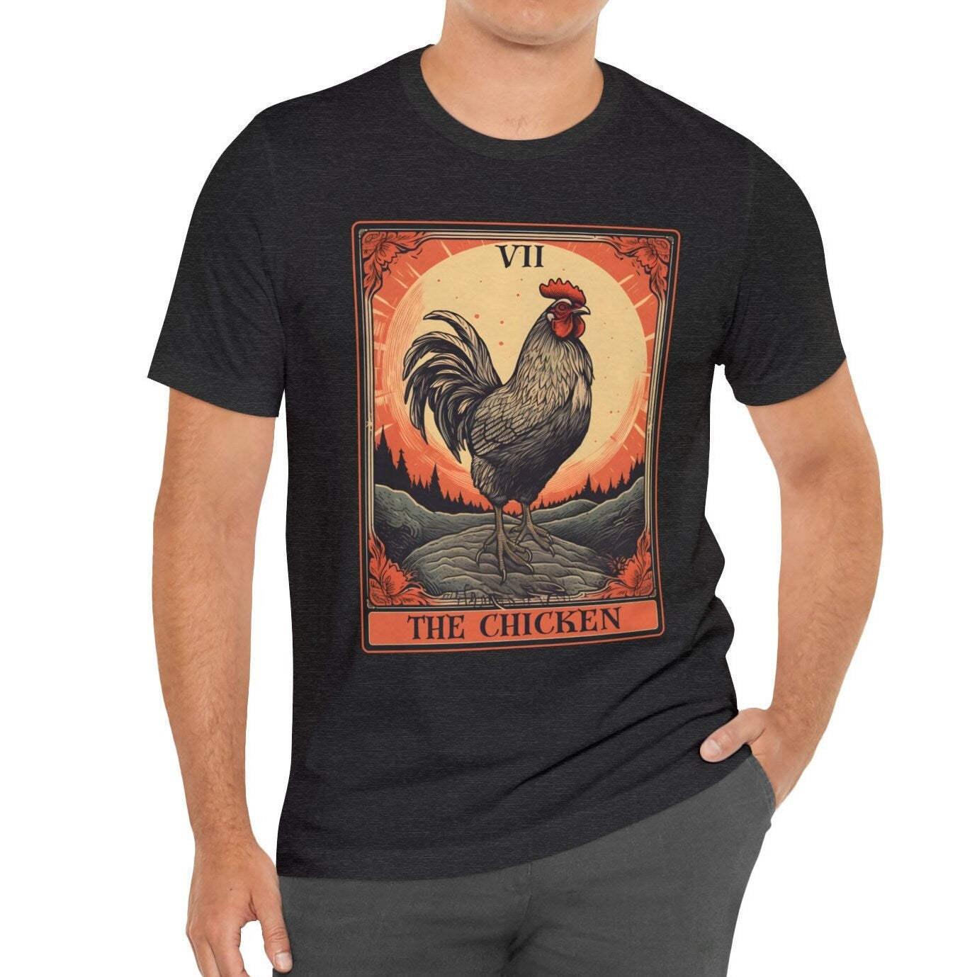 The Chicken Tarot Card Shirt