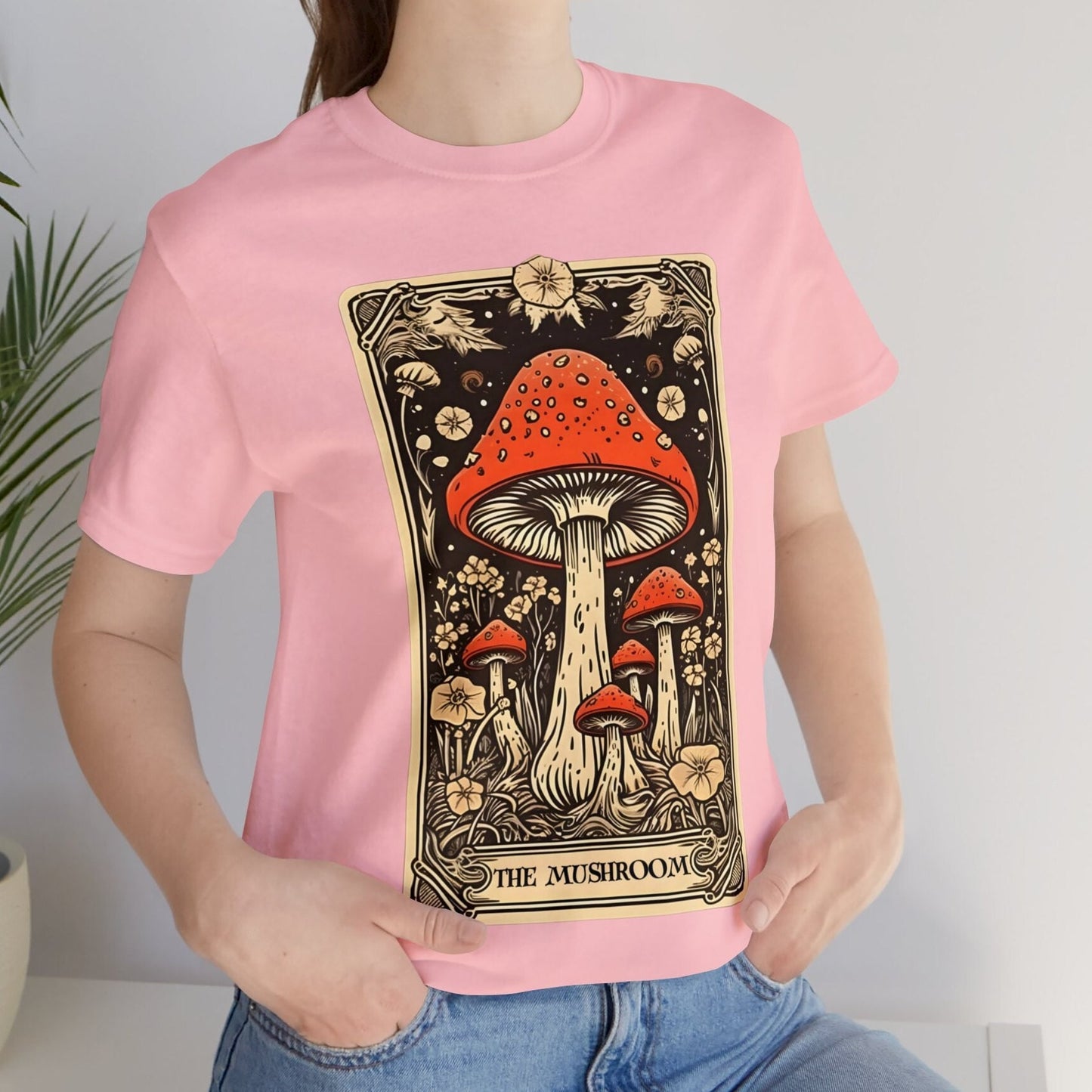 The Mushroom Tarot Card Shirt, Foraging Mycology