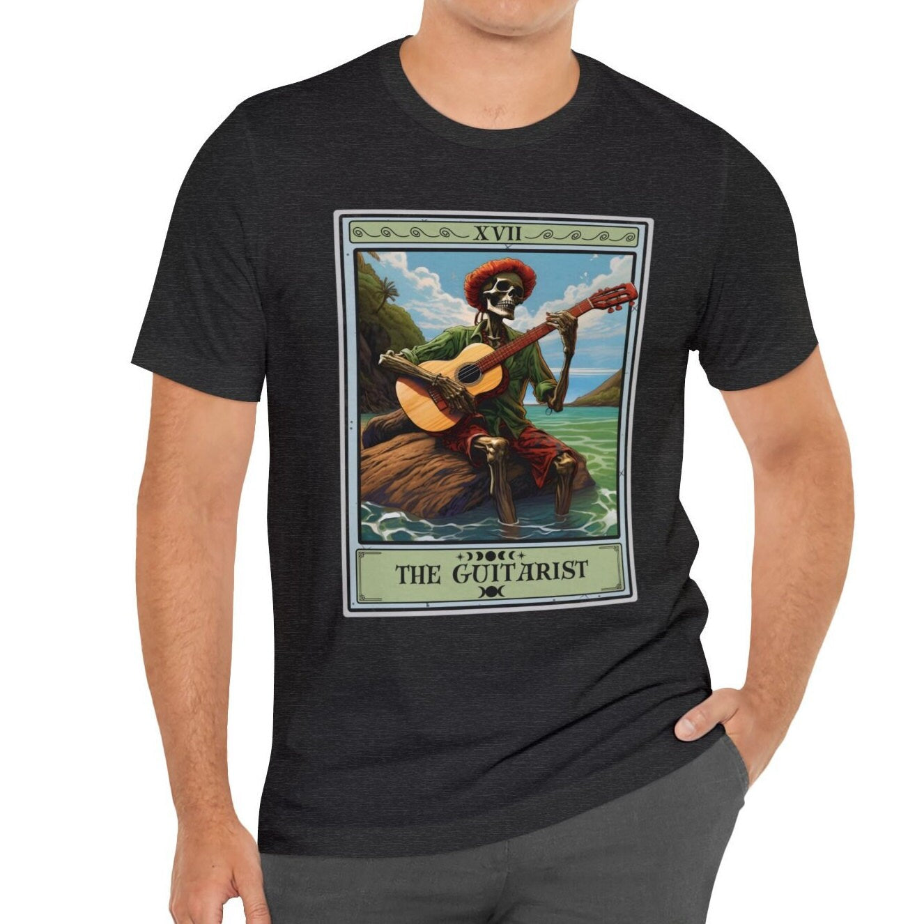 The Guitarist Tarot Card T-Shirt