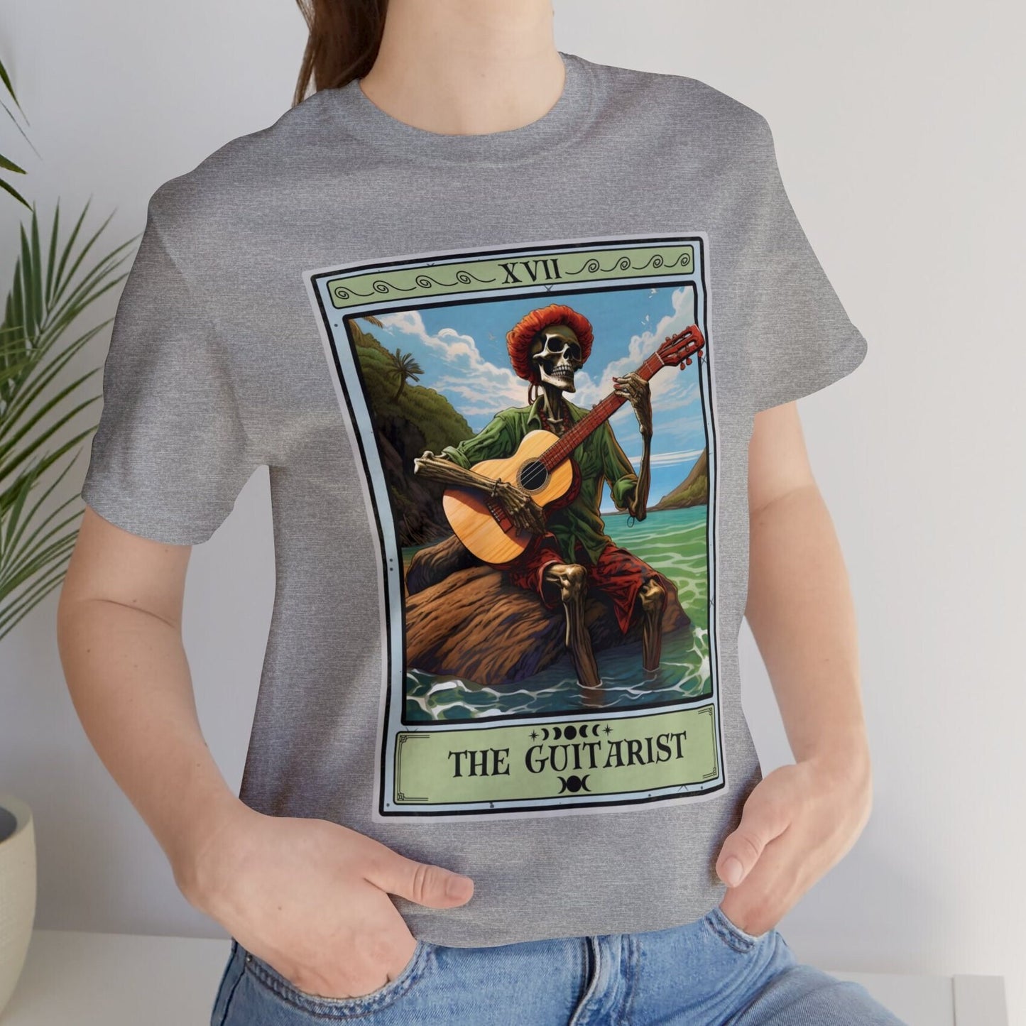 The Guitarist Tarot Card T-Shirt