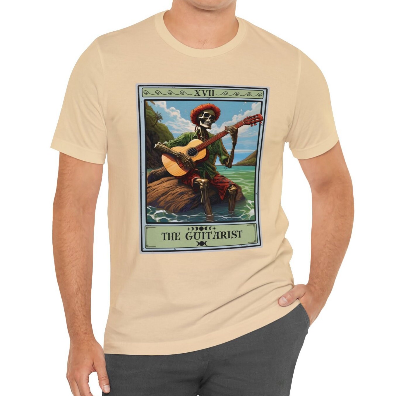 The Guitarist Tarot Card T-Shirt