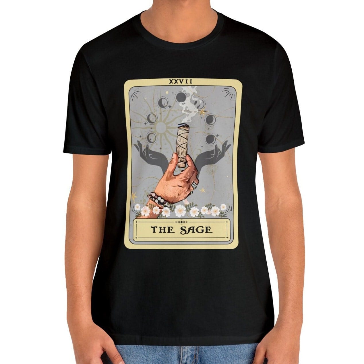 The Sage Tarot Card Shirt, Apothecary