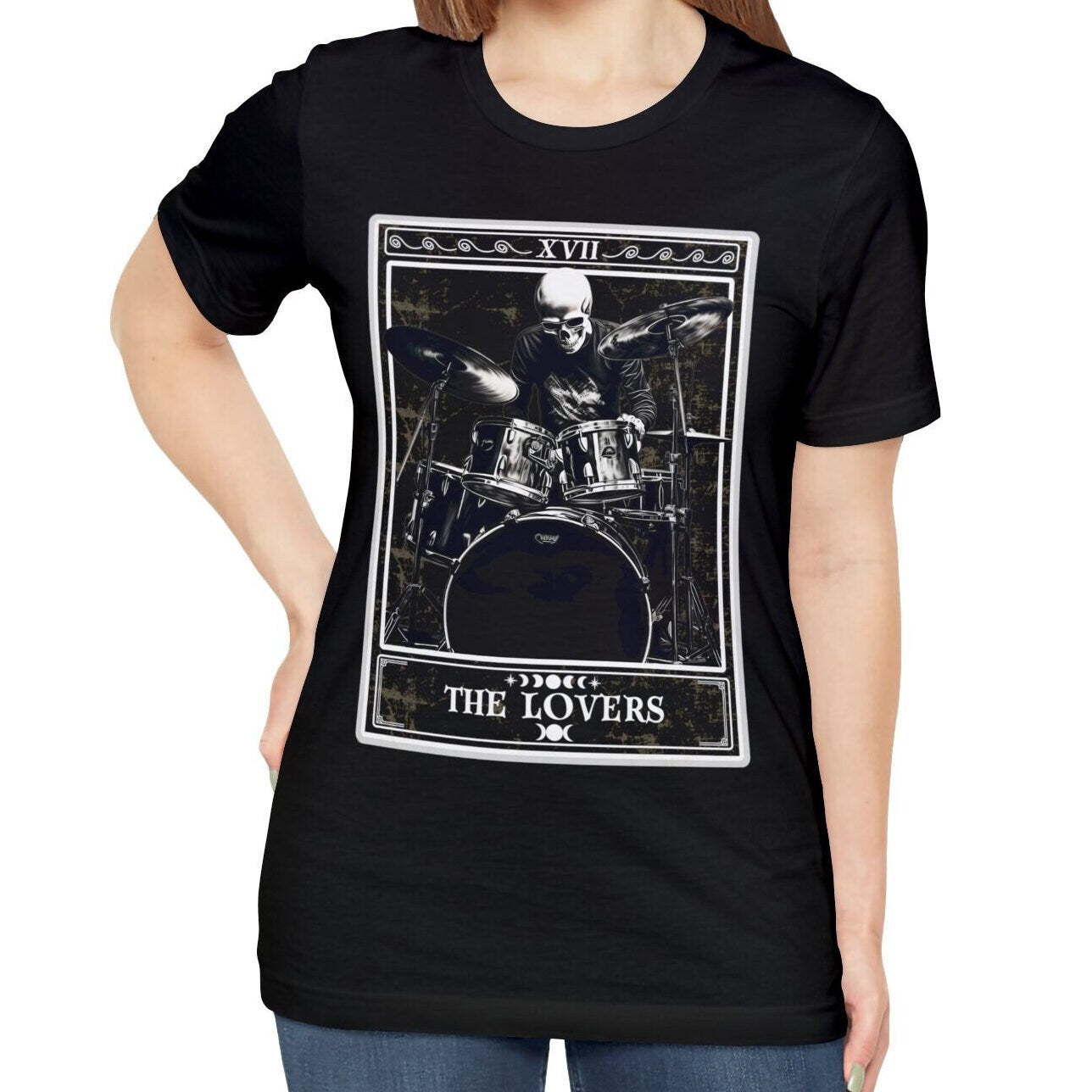 Drummer Shirt, The Lovers Tarot Card
