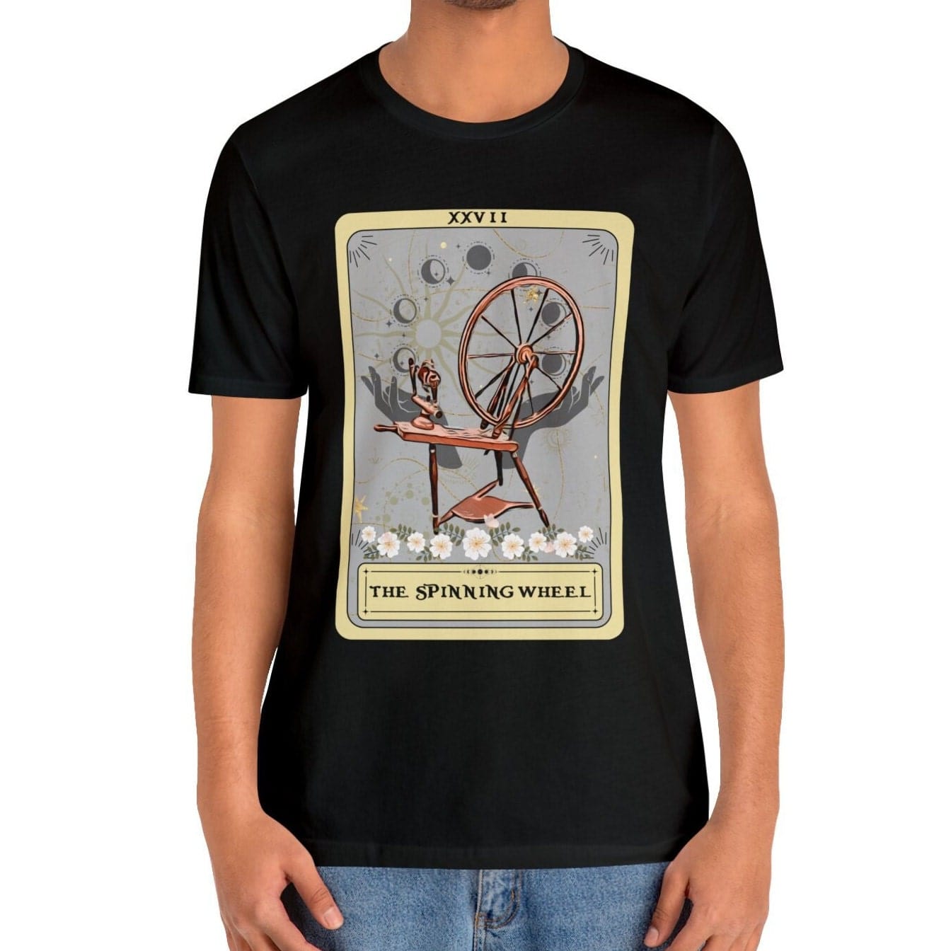 The Spinning Wheel Tarot Card Shirt, Yarn Lover