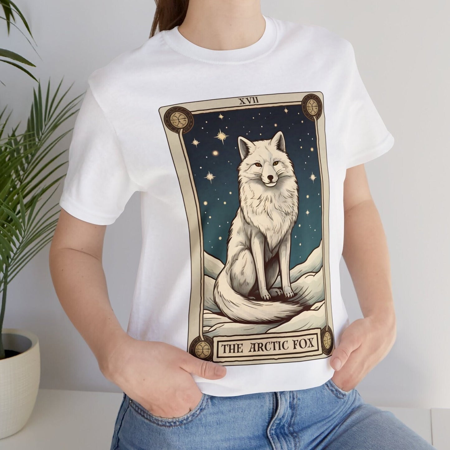 The Arctic Fox Tarot Card Shirt