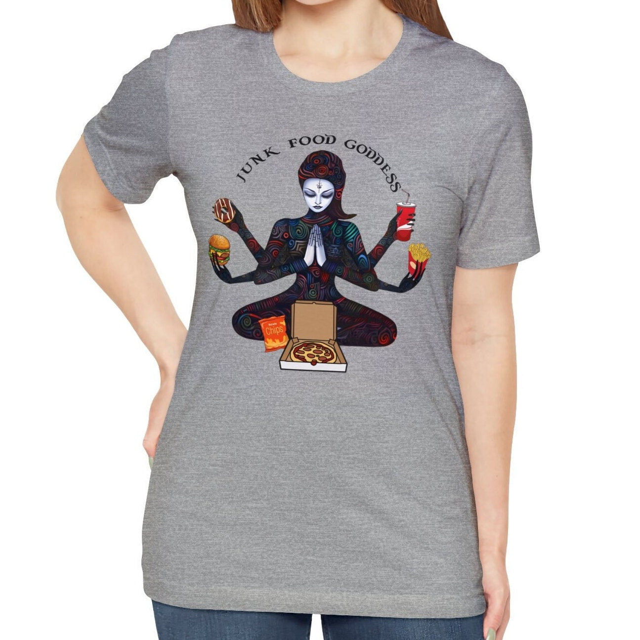 Junk Food Goddess Shirt, Fast Food