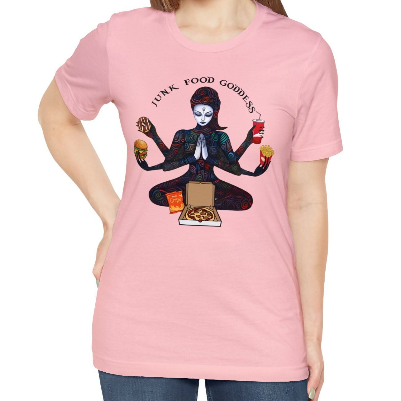 Junk Food Goddess Shirt, Fast Food