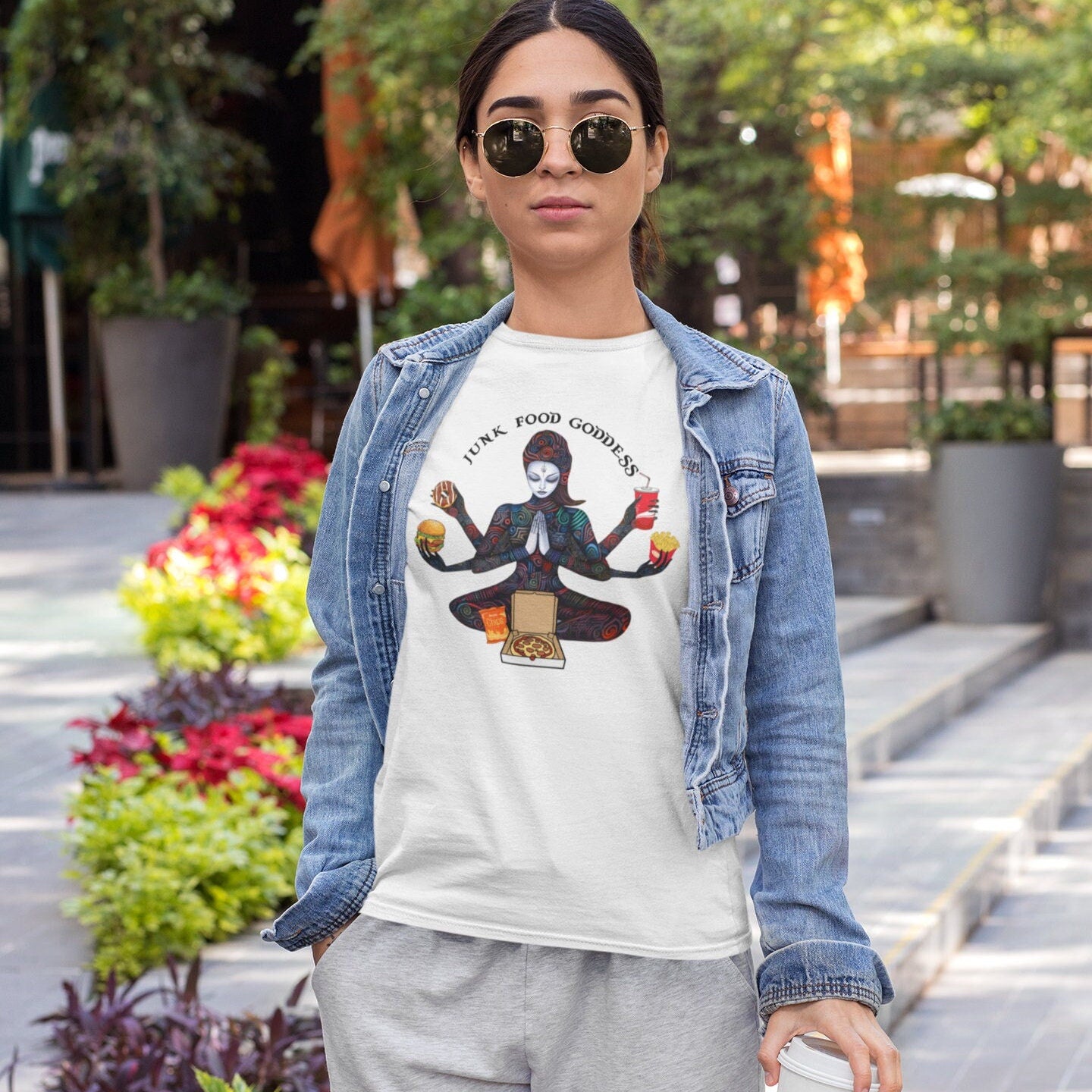 Junk Food Goddess Shirt, Fast Food