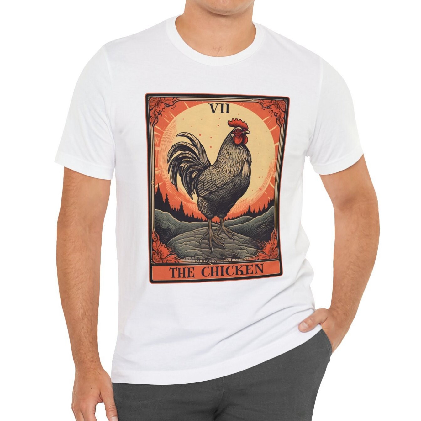 The Chicken Tarot Card Shirt