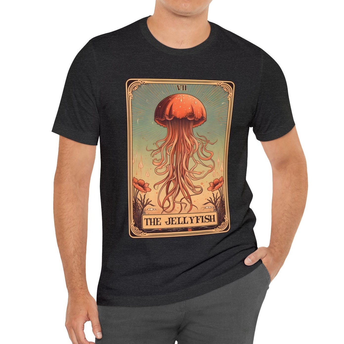 The Jellyfish Tarot Card Shirt, Ocean