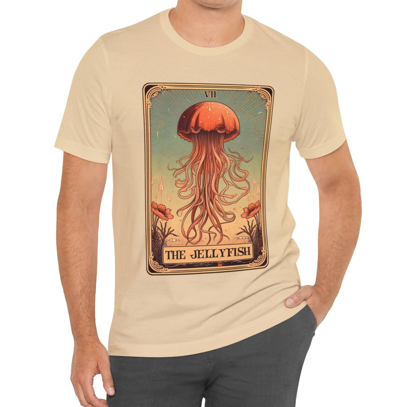 The Jellyfish Tarot Card Shirt, Ocean
