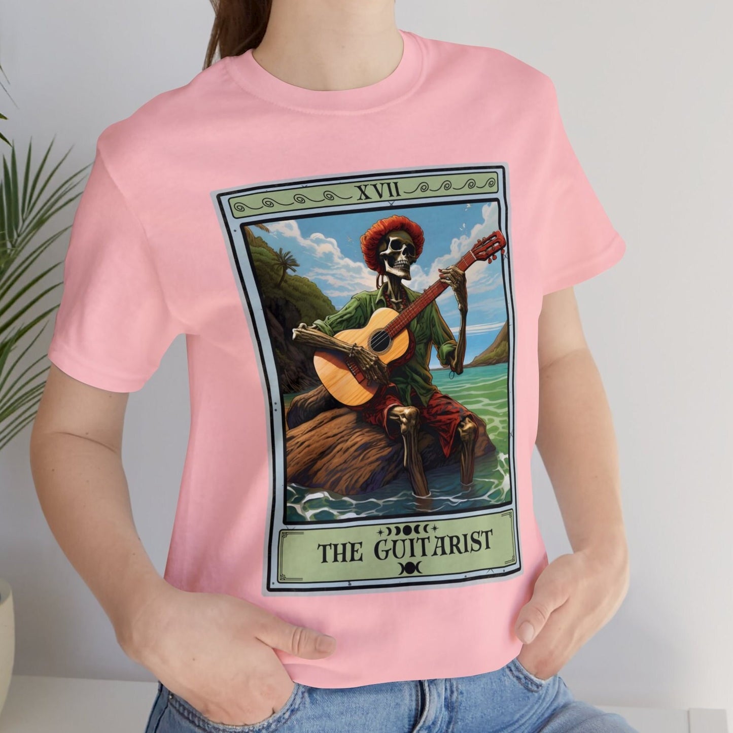 The Guitarist Tarot Card T-Shirt