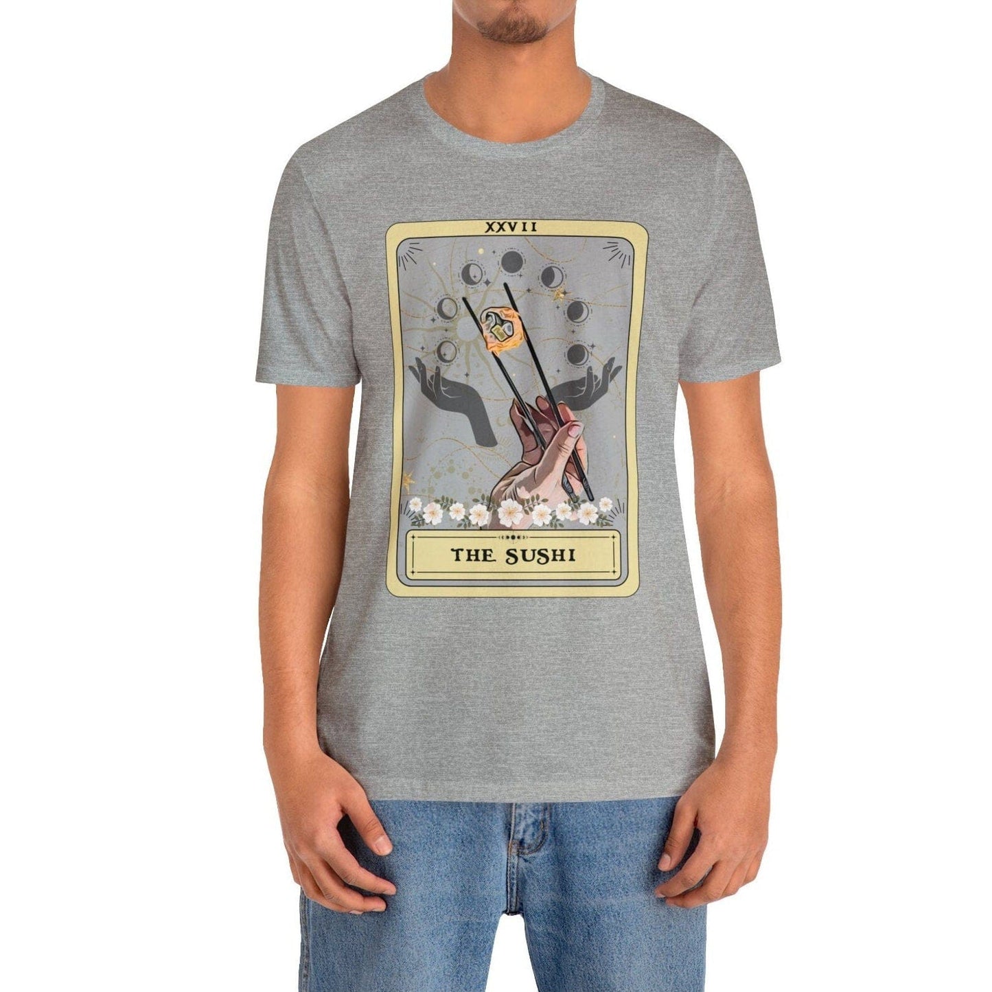 The Sushi Tarot Card Shirt, Japanese Food