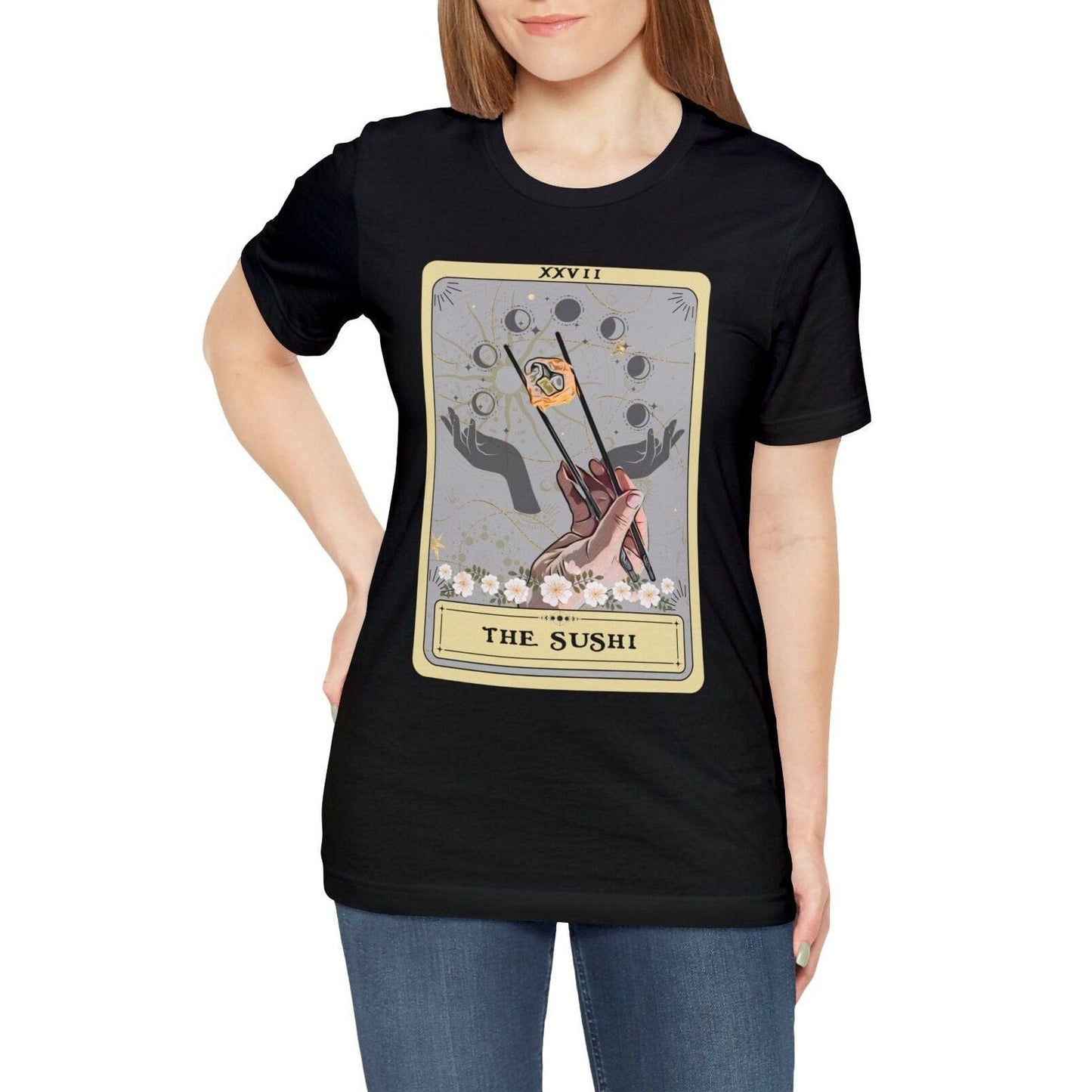 The Sushi Tarot Card Shirt, Japanese Food