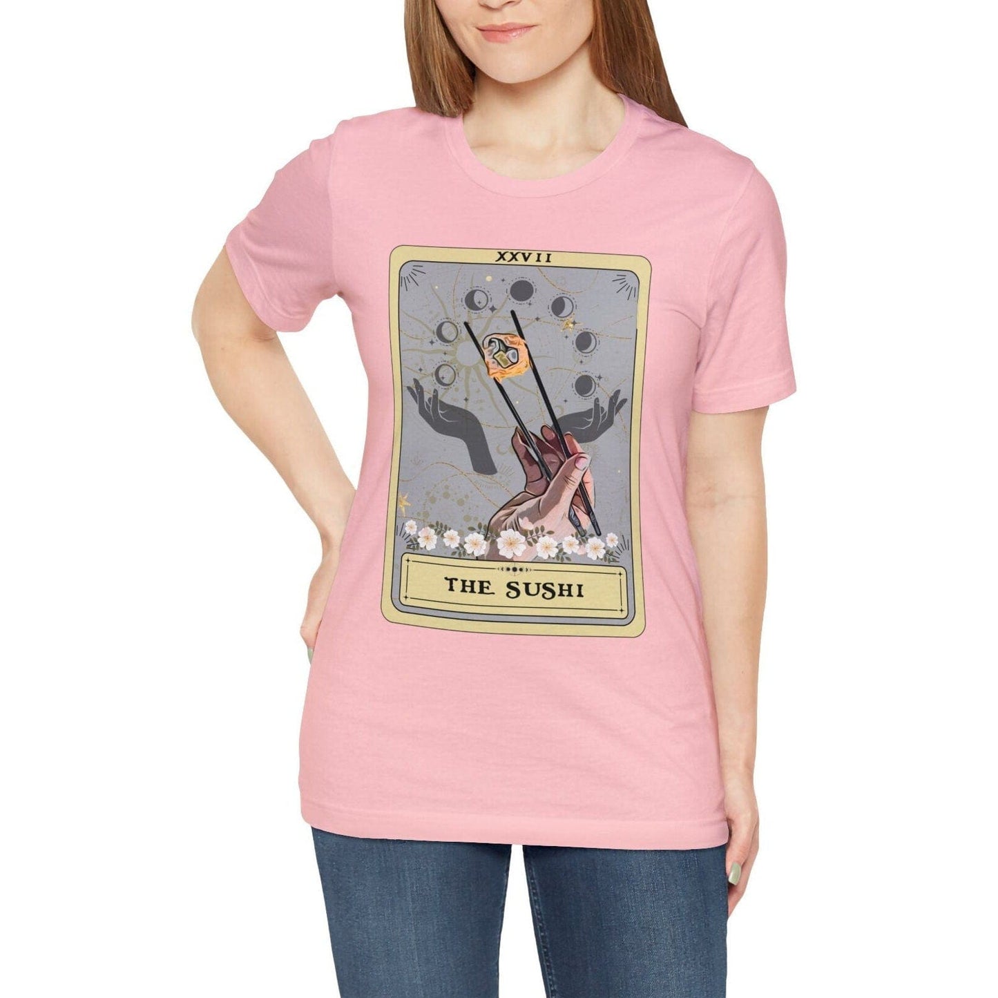 The Sushi Tarot Card Shirt, Japanese Food