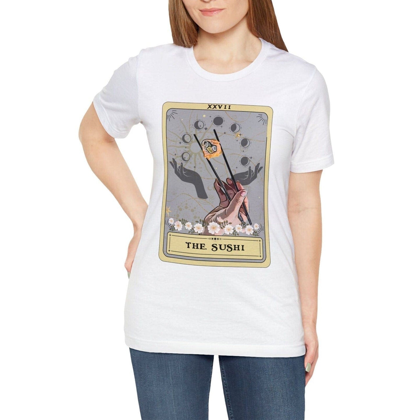The Sushi Tarot Card Shirt, Japanese Food