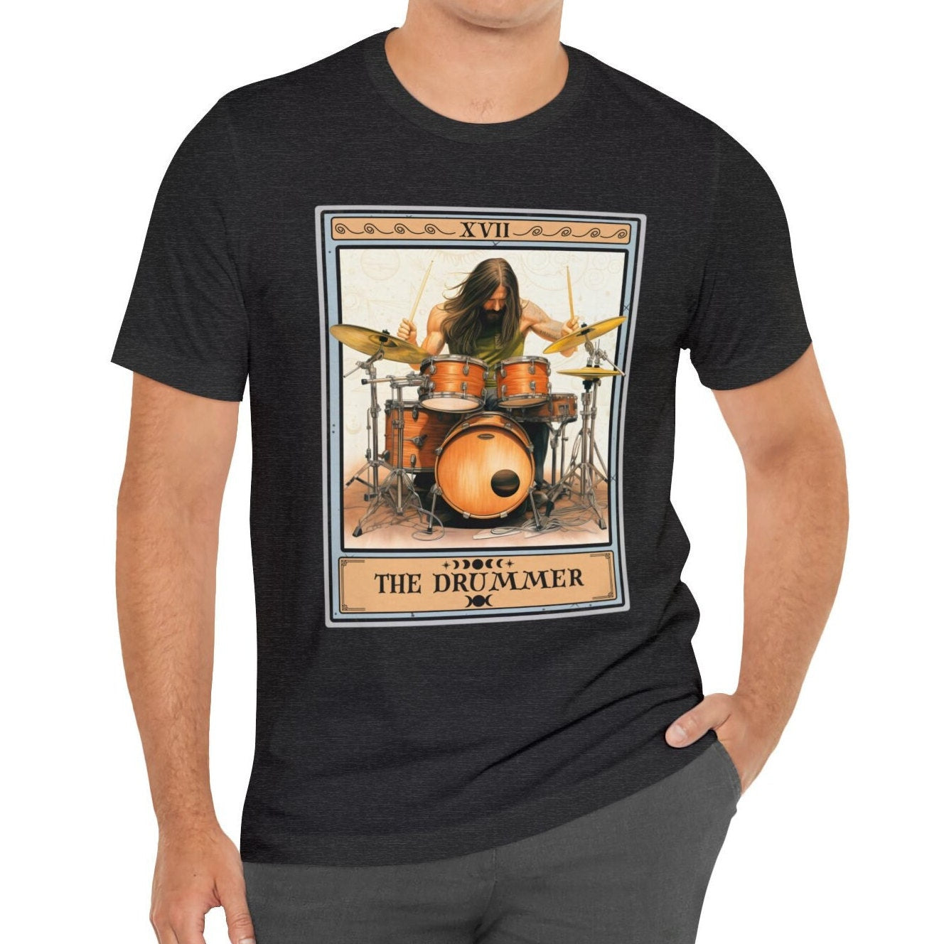 The Drummer Tarot Card Shirt, Drums Player