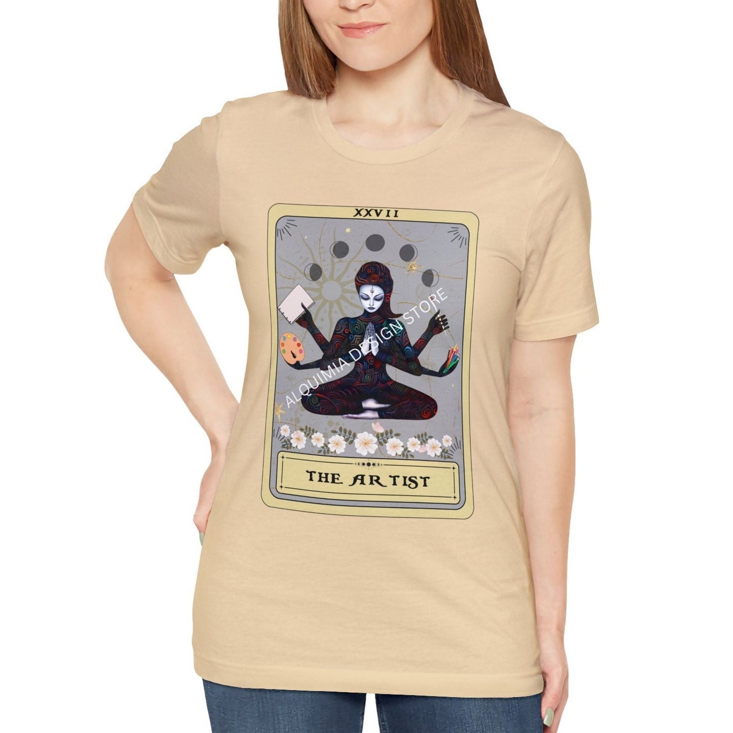 Painting Artist Tarot Card Shirt