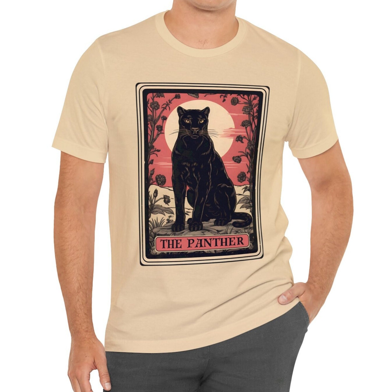 The Panther Tarot Card Shirt, Black Panther