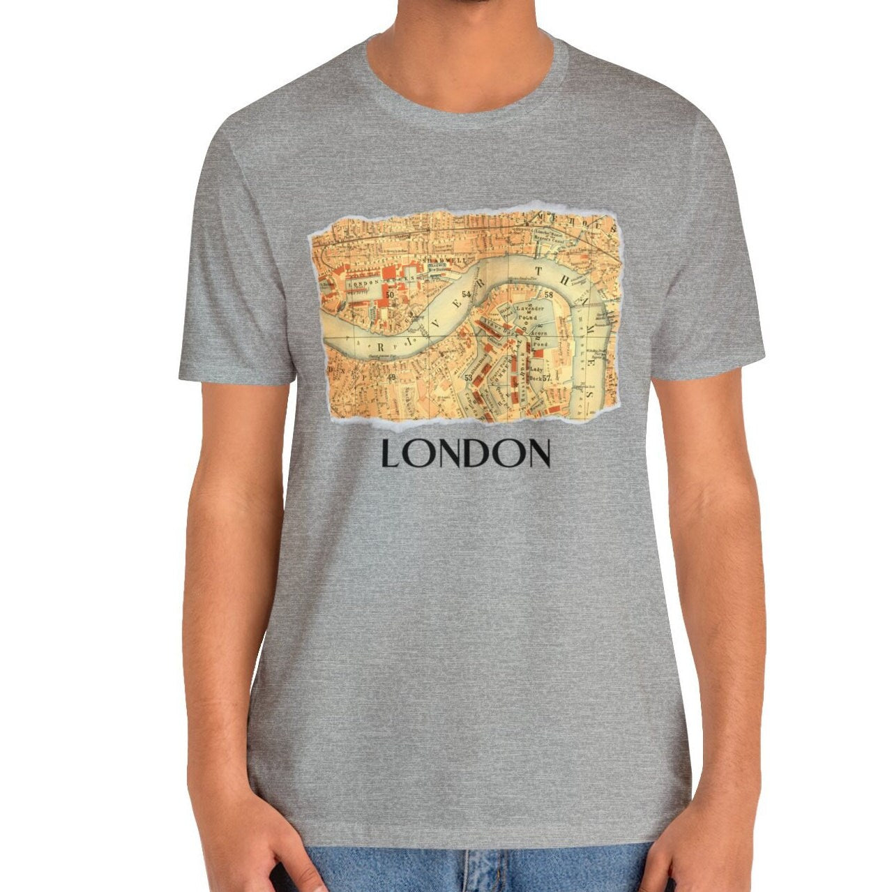 London Map Shirt, England