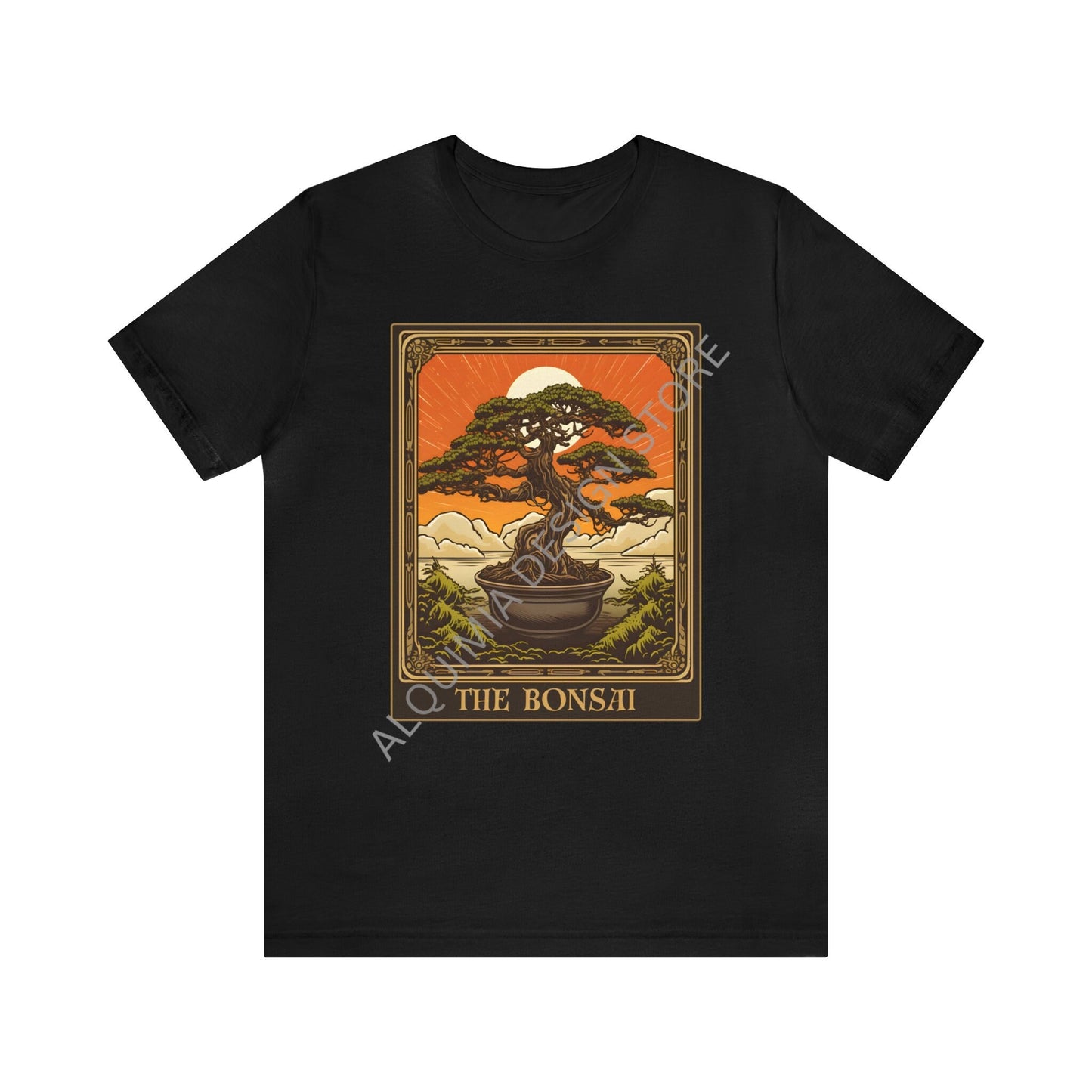 The Bonsai Tarot Card Shirt